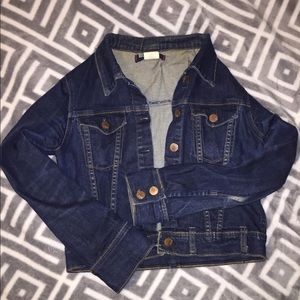 Urban Outfitters Cropped Jean Jacket